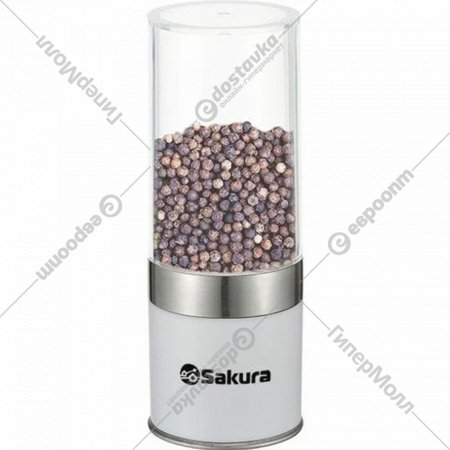 Мельница для специй и соли «Sakura» SA-6649W