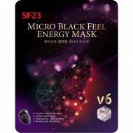Маска для лица «Skin Factory» Micro Black Feel Energy Mask, 25 г