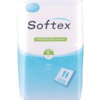 

Пеленки гигиенические"SOFTEX"(60x90,№10)
