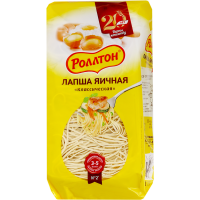 

Лапша "РОЛЛТОН" (яичная,классич.) 400 г