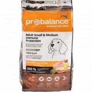Корм сухой для собак «ProBalance» Immuno Adult Small&Medium, 3 кг