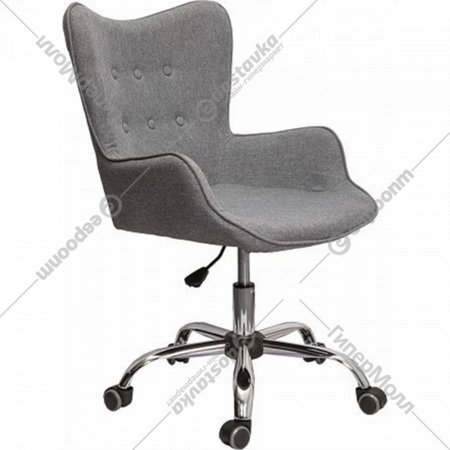 Компьютерное кресло «AksHome» Bella, велюр, серый