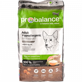 Корм сухой для взрослых собак «ProBalance» гипоаллергенный, 3 кг