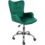Компьютерное кресло «AksHome» Bella, велюр, темно-зеленый