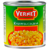 

Кукуруза "ВЕРНЕТ" (ж/б) РФ 340 г
