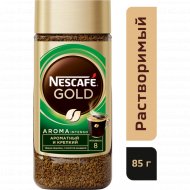 Кофе растворимый «Nescafe Gold» Aroma, с добавлением молотого, 85 г