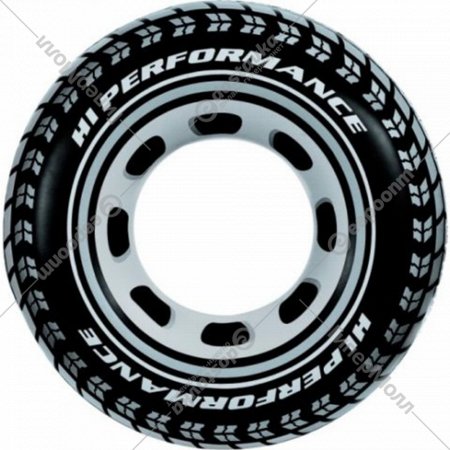 Надувной круг для плавания «Intex» Giant Tire, 59252NP, автомобильная шина