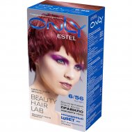 Краска для волос «Estel» Only 6/56, темно-русый красно-фиолетовый